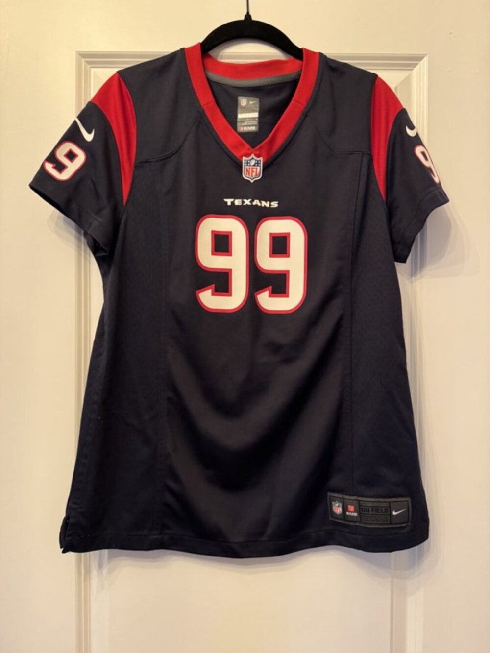 Nike NFL Houston Texans J.J. Watt #99 Jersey – Girls/Kids Size L